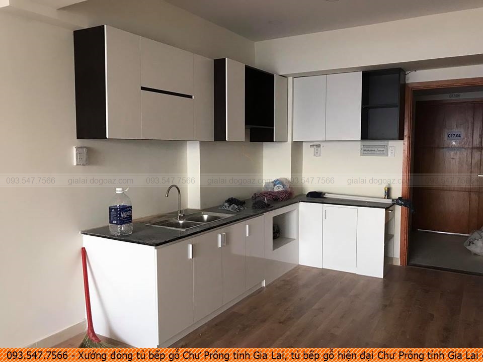 Xưởng đóng tủ bếp gỗ Chư Prông tỉnh Gia Lai, tủ bếp gỗ hiện đại Chư Prông tỉnh Gia Lai chuyên nghiệp gọi SĐT 093.54.77.566