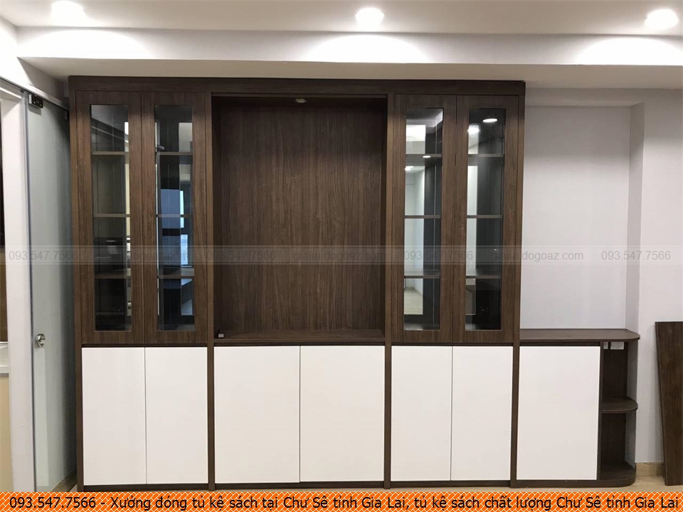 Xưởng đóng tủ kệ sách tại Chư Sê tỉnh Gia Lai, tủ kệ sách chất lượng Chư Sê tỉnh Gia Lai uy tín 093-5477-566