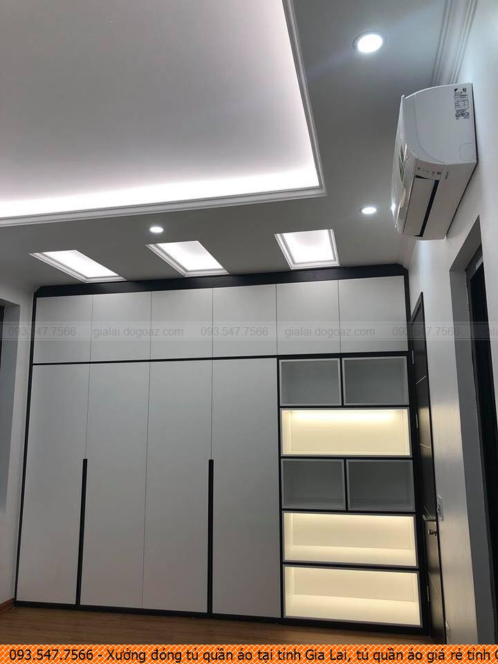 Xưởng đóng tủ quần áo tại tỉnh Gia Lai, tủ quần áo giá rẻ tỉnh Gia Lai uy tín gọi Hotline 09.3547.7566
