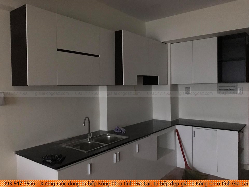 Xưởng mộc đóng tủ bếp Kông Chro tỉnh Gia Lai, tủ bếp đẹp giá rẻ Kông Chro tỉnh Gia Lai chuyên nghiệp gọi SĐT 093.5477566
