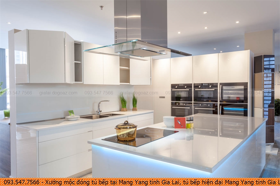 Xưởng mộc đóng tủ bếp tại Mang Yang tỉnh Gia Lai, tủ bếp hiện đại Mang Yang tỉnh Gia Lai chuyên nghiệp gọi 093.5477566