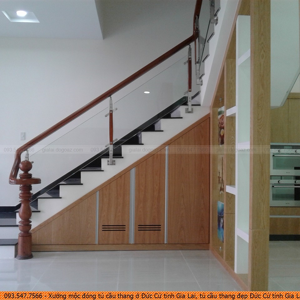 Xưởng mộc đóng tủ cầu thang ở Đức Cử tỉnh Gia Lai, tủ cầu thang đẹp Đức Cử tỉnh Gia Lai chuyên nghiệp gọi Hotline 0935477566