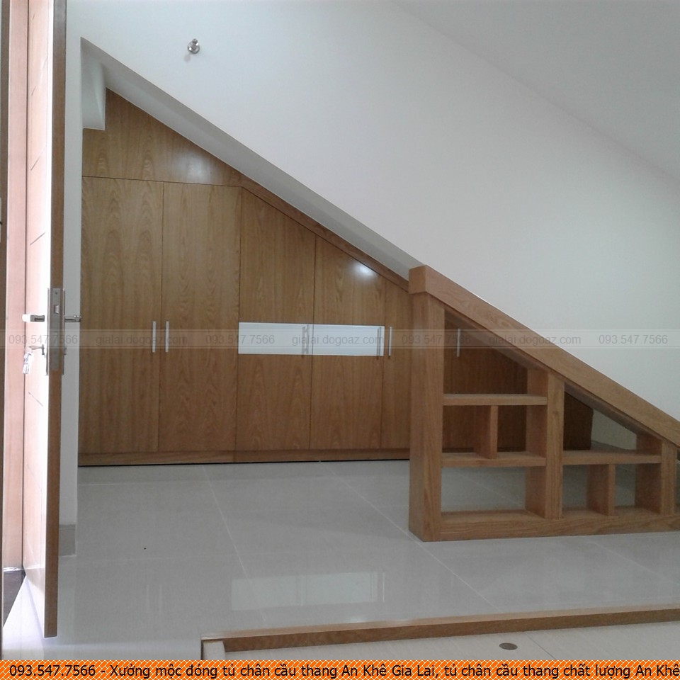 Xưởng mộc đóng tủ chân cầu thang An Khê Gia Lai, tủ chân cầu thang chất lượng An Khê Gia Lai uy tín Hotline 09.3547.7566