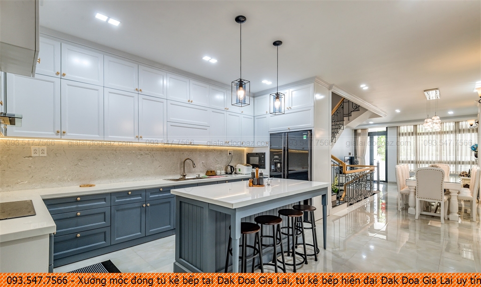 Xưởng mộc đóng tủ kệ bếp tại Đak Đoa Gia Lai, tủ kệ bếp hiện đại Đak Đoa Gia Lai uy tín liên hệ SĐT 093.5477566
