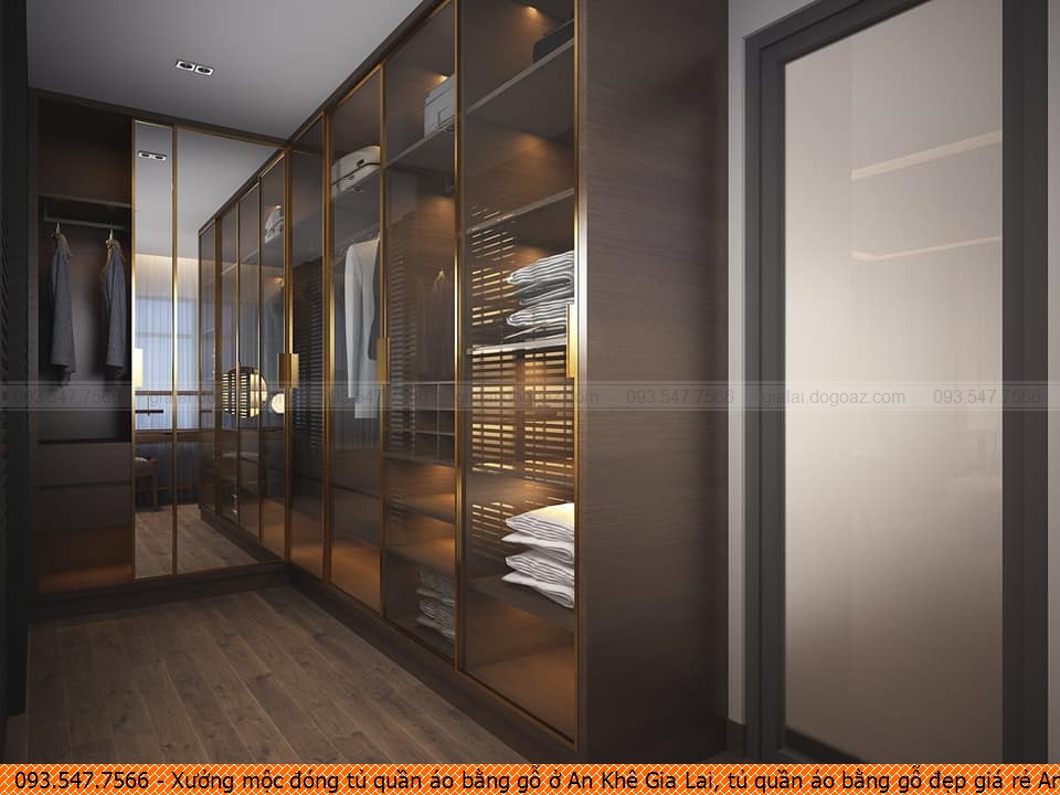 Xưởng mộc đóng tủ quần áo bằng gỗ ở An Khê Gia Lai, tủ quần áo bằng gỗ đẹp giá rẻ An Khê Gia Lai chuyên nghiệp gọi Hotline 09.3547.7566