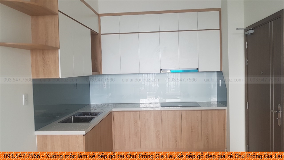 Xưởng mộc làm kệ bếp gỗ tại Chư Prông Gia Lai, kệ bếp gỗ đẹp giá rẻ Chư Prông Gia Lai uy tín gọi SĐT 0935477566