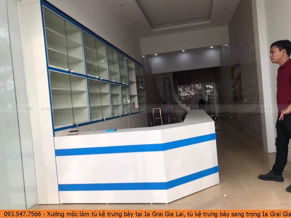 Xưởng mộc làm tủ kệ trưng bày tại Ia Grai Gia Lai, tủ kệ trưng bày sang trọng Ia Grai Gia Lai chuyên nghiệp SĐT 093.5477566
