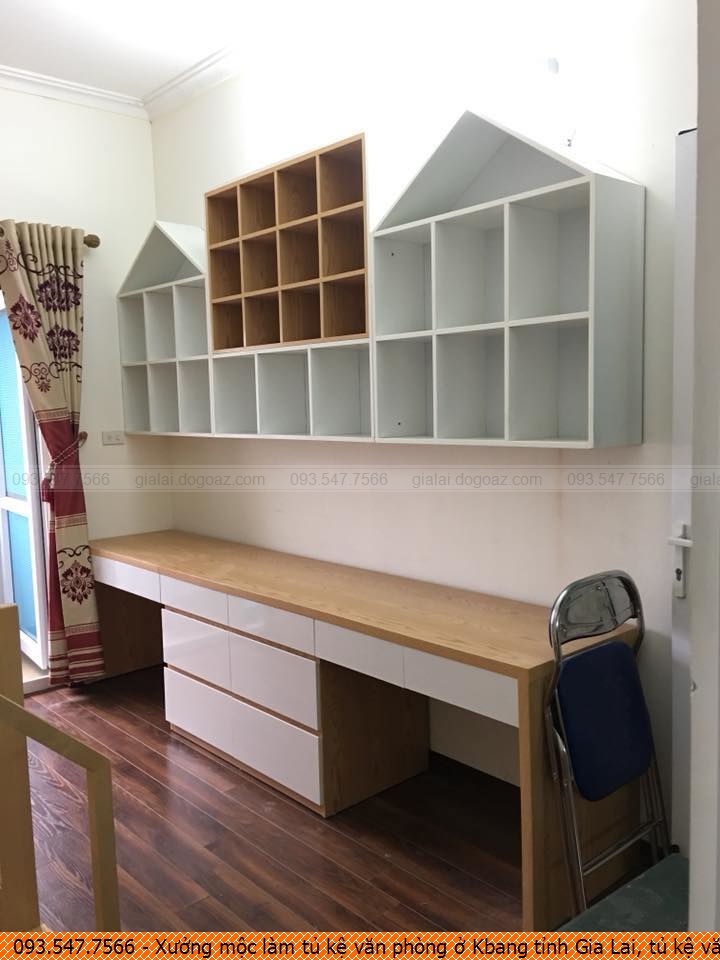 Xưởng mộc làm tủ kệ văn phòng ở Kbang tỉnh Gia Lai, tủ kệ văn phòng sang trọng Kbang tỉnh Gia Lai uy tín Hotline 09.3547.7566