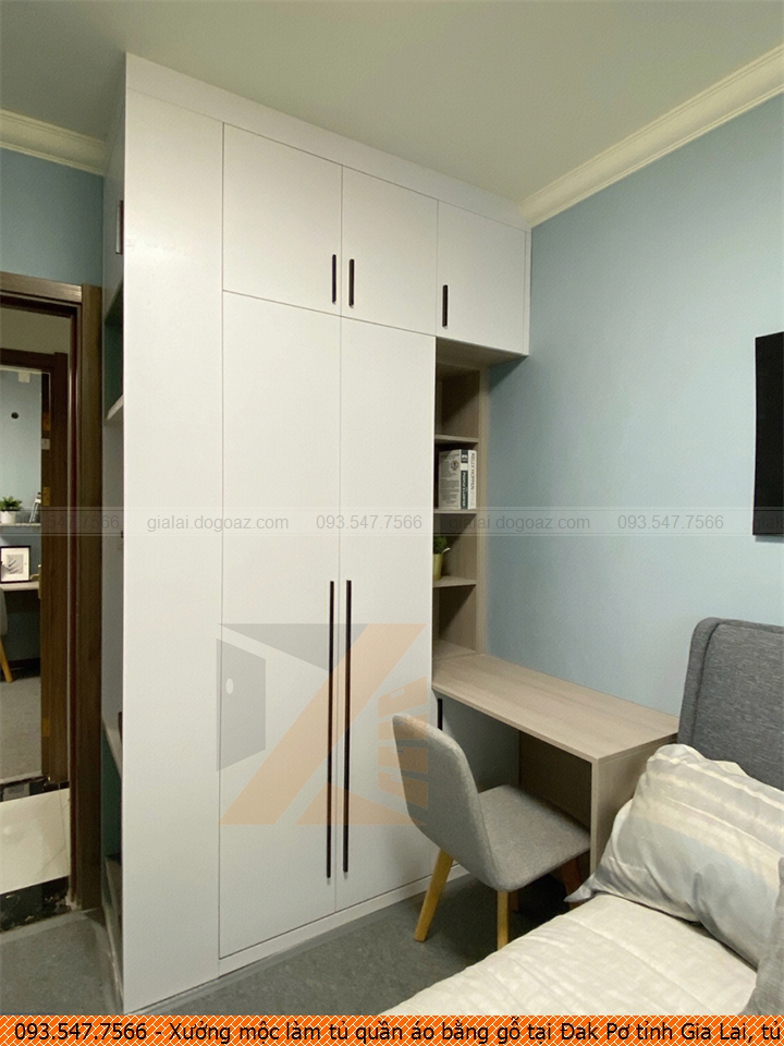 Xưởng mộc làm tủ quần áo bằng gỗ tại Đak Pơ tỉnh Gia Lai, tủ quần áo bằng gỗ chất lượng Đak Pơ tỉnh Gia Lai uy tín gọi 093.5477566