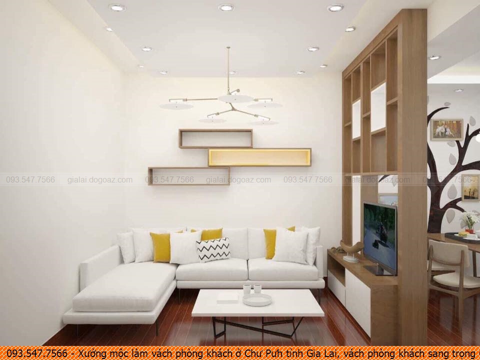 Xưởng mộc làm vách phòng khách ở Chư Pưh tỉnh Gia Lai, vách phòng khách sang trọng Chư Pưh tỉnh Gia Lai uy tín gọi SĐT 093.5477566